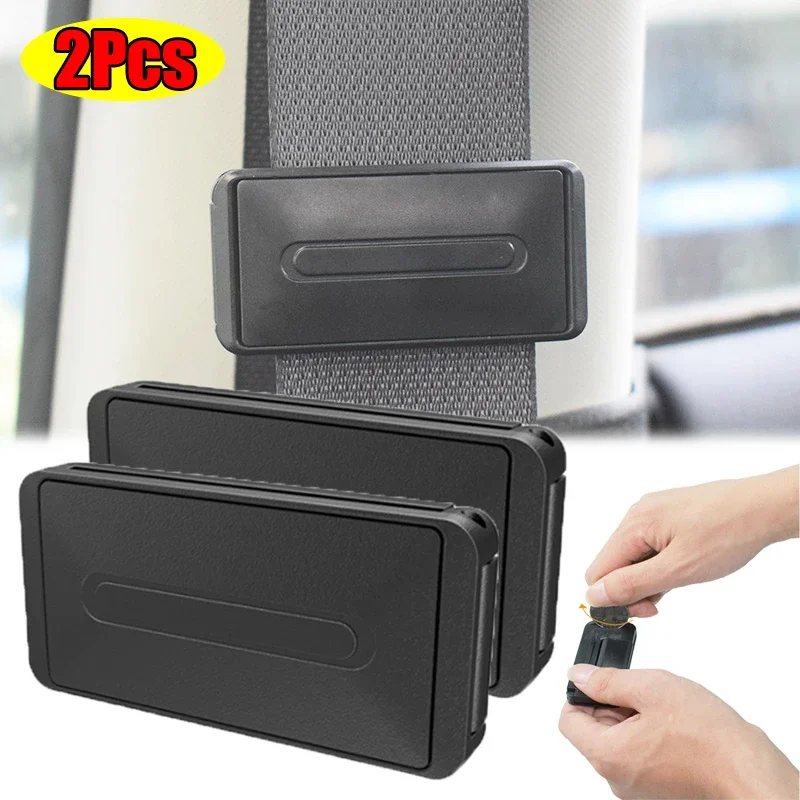 Auto Sicherheits gurt Clip Extender für Kinder schwangere Frau verstellbare Auto Sicherheits gurt Clip Stopper Schnalle Auto Sicherheit Zubehör 2St Image