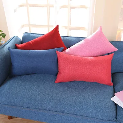 30*50 cm glatte Kissen bezug Mode lange Taille Kissen bezug Wohnzimmer Auto Dekor Kissen bezug Kissen bezug Home Textil Produkte Image