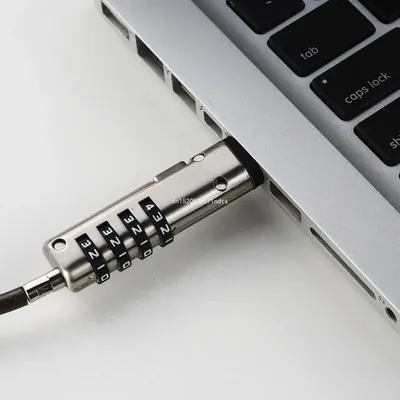 Notebook Laptop Computer Lock Security Notebook PC Laptop Anti Theft Lock Universal USB Cable