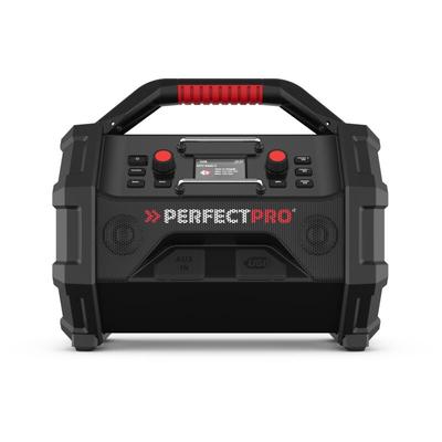 Baustellenradio rocktagon 18V AMPShare, Multi-Battery System - Perfectpro