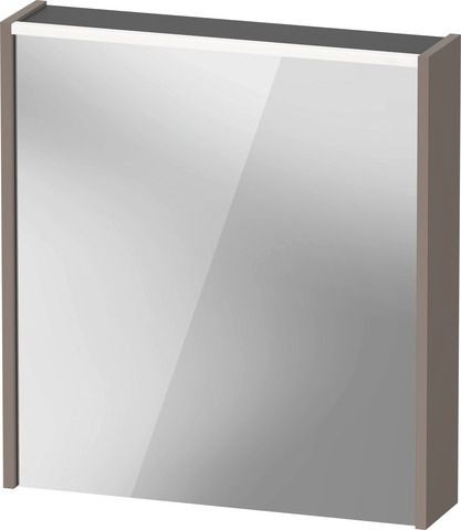 Duravit D-Code Spiegelschrank mit LED Beleuchtung 1 Tür, Türanschlag links DC7105L43431000 Image