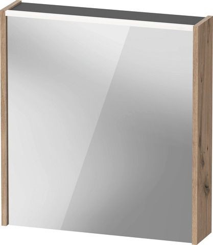 Duravit D-Code Spiegelschrank mit LED Beleuchtung 1 Tür, Türanschlag rechts DC7105R55551000 Image