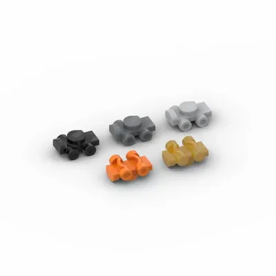 20pcs MOC Parts 11253 Sports Roller Skate Compatible Bricks DIY Assmble Building Blocks Particle Kid