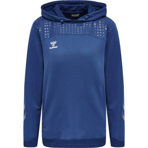 HUMMEL Damen Kapuzensweat hmlLEAD, Größe M in Blau