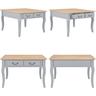 Table basse Gris 80 x 80 x 50 cm Bois - table basse - tables basses - Home & Living - Gris