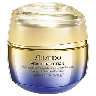 Shiseido VITAL PERFECTION Uplifting and Firming Advanced Cream Enriched Anti-Aging Pflege 50 ml Damen Image