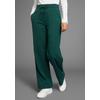 Jogginghose KANGAROOS, Damen, Gr. 48 (XL), N-Gr, grün (dunkelgrün), angeraute Sweatware, Obermaterial: 80% Baumwolle, 20% Polyester, casual, bequem normal, Hosen, mit weitem Bein - NEUE FARBEN