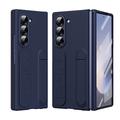 telefono Custodia Per Samsung Galaxy Piegatura a Z 7 Z Fold 6 Z Fold 5 Z Fold 4 Copertura Posteriore con Supporto con Proteggi Schermo Protezione Completa Retrò PC Silicone