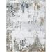 Textures Gc Art2003 Multi 7 Ft. 10 In. X 9 Ft. 10 In. Area Rug White Polyester