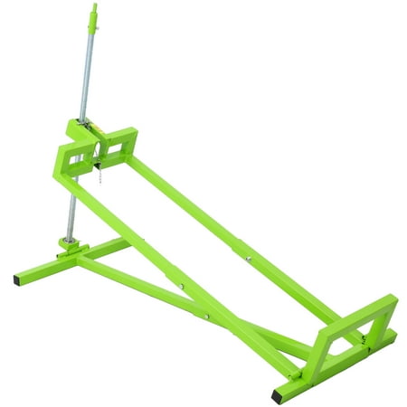 Easy Lawn Mower Lift For Riding Tractors 800 Lbs Capacity Lawn Tractor Lifter Ride-on Mower Cleaning Aid Universal Lawn Tractor Lift Lawn Tractor 45Â° Tilt Adjustable Lime Green