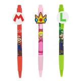 Super Mario Bros 880171 Peach Icons Pen Set - Pack of 3