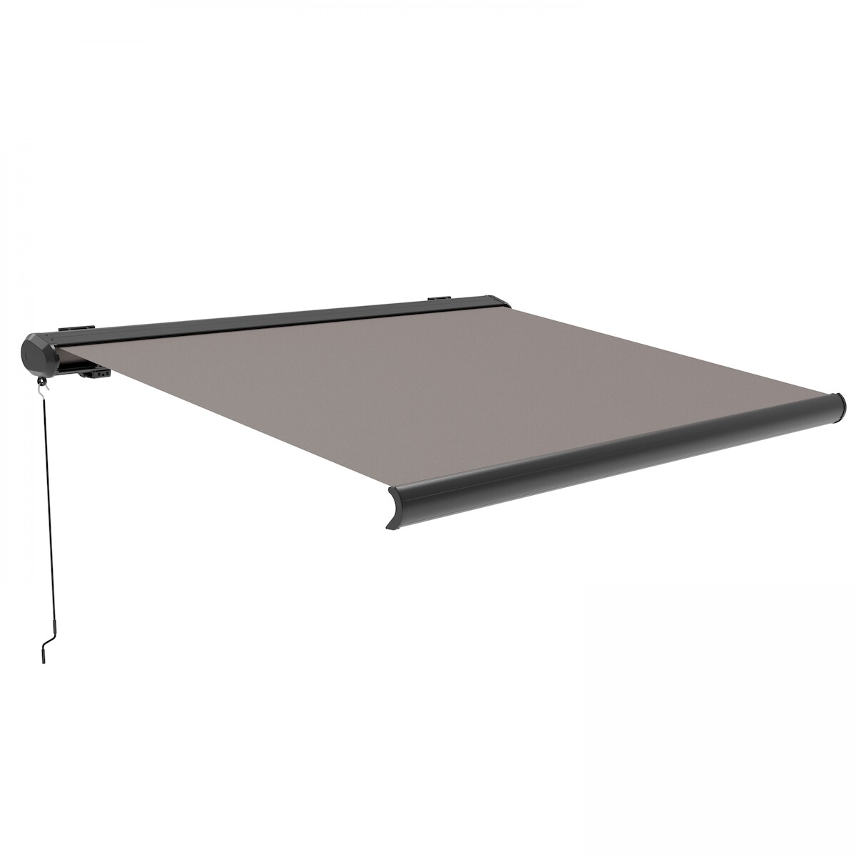 Oviala Business Kassettenmarkise integral 2.5x2m aluminium taupe Image