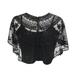 Women s Fashion Vintage Mesh Sequin Cape Cardigan Short Dress Party Cape Dress Vest for Women Elegant Wool Scarf Thick Scarf Blanket Women S Scarf Shawl Women s Capes And Cloaks Leg Gaiters for Women