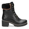 Winterstiefelette PANAMA JACK Gr. 42, schwarz Damen Schuhe Schnürstiefelette Winterstiefelette Stiefelette mit kuscheligem Lammfell Futter