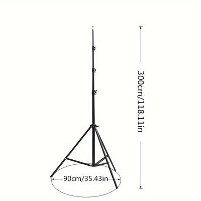 TEMU Tripod Laser Level, Bar, Adjustable Telescopic Support Bar, Lifting Tripod Telescopic Bar