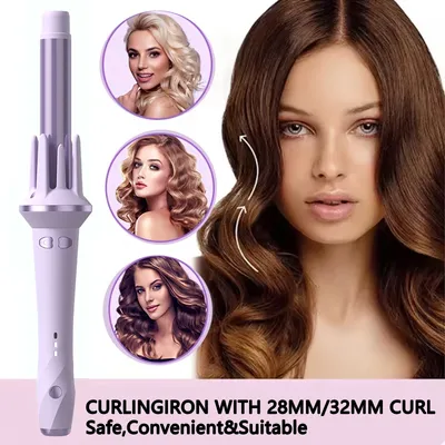 Automatic Hair Curler 28mm/32mm Large Wave Curling Iron Anion Fast Heating Professional Styling Curlers Curling Wand Hair Waver