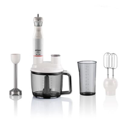 1000W Multi Blender Set Stabmixer Pürierstab Handmixer Zerkleinern Weiß - Arzum