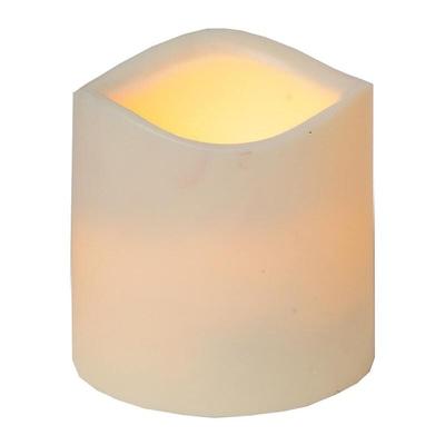 Best Season - Star Trading Kerze Paul, Stumpenkerze, Beige, led, Timer, Gelb, Außenbereich, 7,5 cm Image