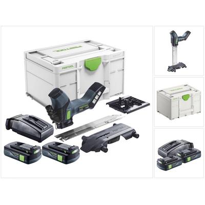Festool ISC 240 EB-Basic Akku Dämmstoffsäge 18 V 240 mm + 2x Akku 3,0 Ah + Ladegerät + Systainer Image