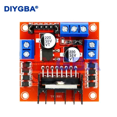 1 Stück L298N Treiberplatinenmodul L298 Schrittmotor Smart Car Roboter Steckbrett Peltier High Power Image