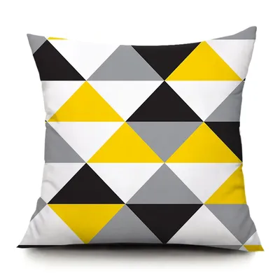 Skandi navis che Morandi abstrakte schwarz-weiße geometrische Kissen bezug bedruckte Sofa Kissen Image