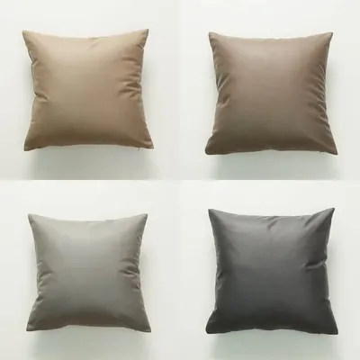 Nordic Faux Leder Wohnzimmer Sofa Kissenbezug Kissen Fall Wurf Kissenbezüge Kissenbezug Image