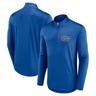 Men's Fanatics Royal Florida Gators Quarterback Mock Neck Quarter-Zip Top