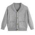 XFYSSS Fasion Children s Cotton Sweater New Fashion Rainbow Striped Button Cardigan Knitted Jacket Top Casual Sweater Coat