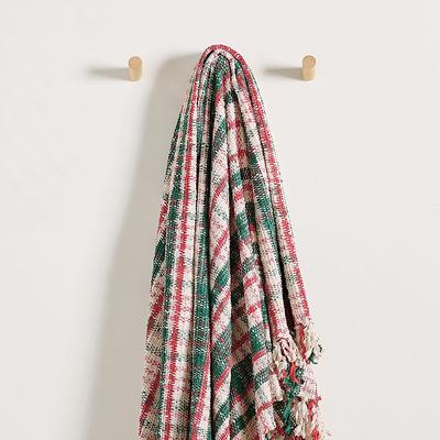 Holiday Plaid Throw - Grandin Road