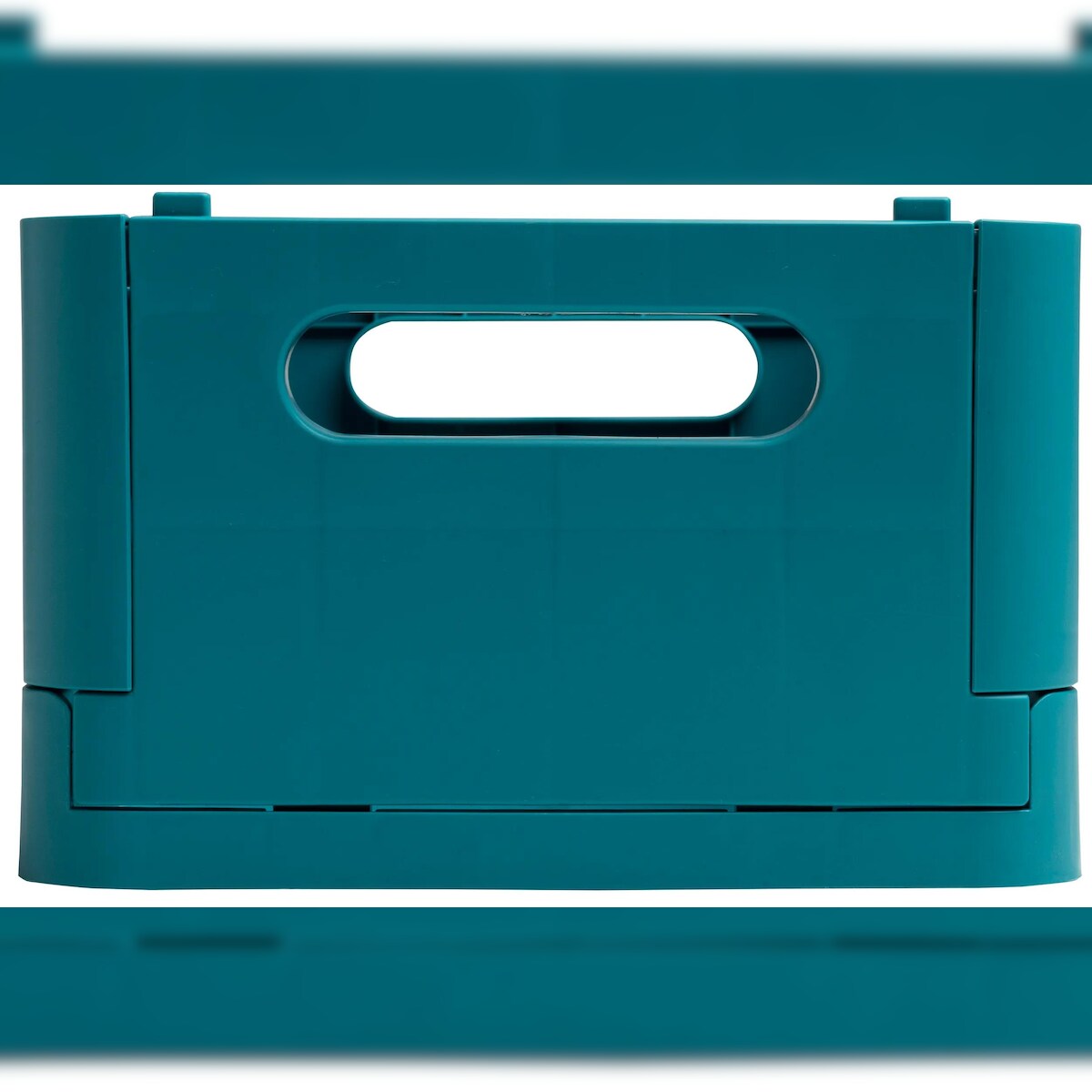 Exacompta 27134D 4x The Smart Case, klappbare Midi-Box A5+, mittlere Größe, Skandi - Blau Image