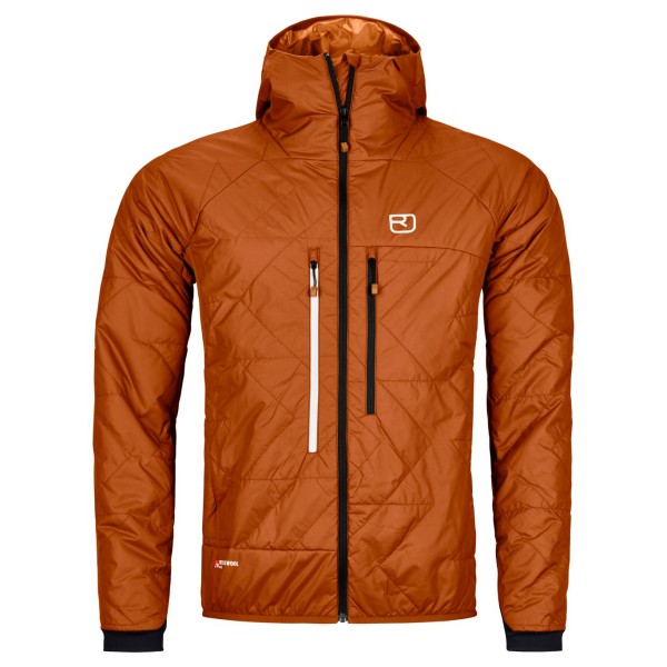 Ortovox - Swisswool Piz Boé Jacket - Skijacke Gr M rot