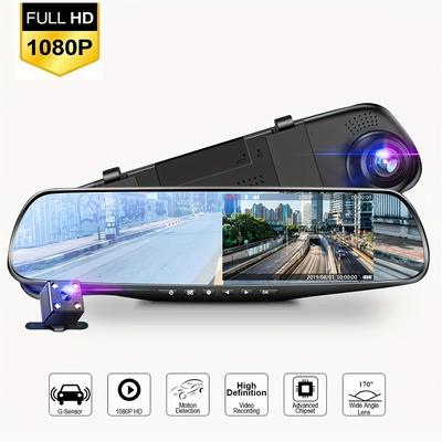 TEMU Car Driving , Car And Rear Recording , Hd Installation Rearview