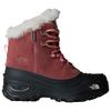 The North Face - Youth's Shellista V Lace WP - Winterschuhe 35 | EU 35 schwarz/rot