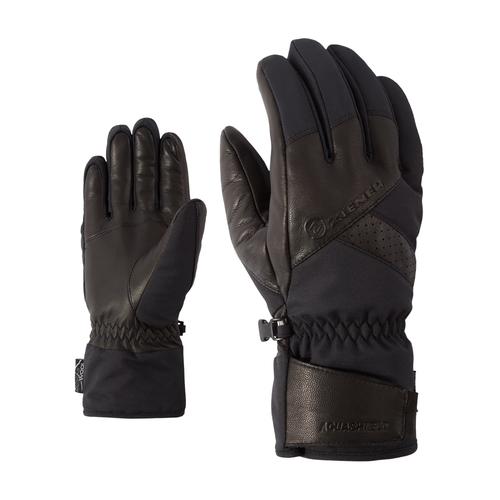 "Skihandschuhe ZIENER ""GETTER AS(R) AW"" Gr. 10, schwarz Herren Handschuhe"