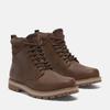 Schnürboots TIMBERLAND "BRITTON ROADMID LACE UP WATERPROOF BOOT", Gr. 42, braun (rust full grain), Leder, Synthetik, sportlich, Schuhe, Winterstiefel, Schnürstiefel, Winterschuhe, wasserdicht