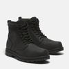 Schnürboots TIMBERLAND "BRITTON ROADMID LACE UP WATERPROOF BOOT", Gr. 41, schwarz (schwarz full grain), Leder, Synthetik, sportlich, Schuhe, Winterstiefel, Schnürstiefel, Winterschuhe, wasserdicht