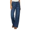 Schlagjeans S.OLIVER "SURI", Damen, Gr. 46, Länge 32, blau (blau32), Denim/Jeans, Obermaterial: 76% Baumwolle, 23% Polyester, 1% Elasthan, unifarben, casual, normal lang, Jeans, mit Stretch-Anteil