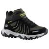 Winterstiefel SKECHERS "RUGGED RANGER-HYDRO SCOUT", Kinder, Gr. 32, bunt (schwarz, olivgrün), Lederimitat, Textil, sportlich, Schuhe, Trekkingschuh, Outdoorschuh, Schnürboots mit Fleece Futter
