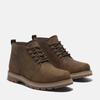 Schnürboots TIMBERLAND "BRITTON ROAD MID LACE UP WATERPROOF CHUKKA BOOT", Herren, Gr. 43,5, braun (rust full grain), Leder, Synthetik, sportlich, Schuhe, Winterstiefel, Schnürstiefel, Winterschuhe, wasserdicht