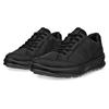 Sneaker ECCO "ByWay 2.0", Herren, Gr. 42, schwarz, Nubukleder, sportlich, Schuhe, Outdoorschuh, Freizeitschuh, Halbschuh mit gepolstertem Schaftrand