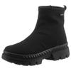 Winterstiefelette ARA "MOOD-GTX", Damen, Gr. 7,5 (41), schwarz, Textil, Glattleder, unifarben, klassisch, Schuhe, mit GORE-TEX, H-Weite