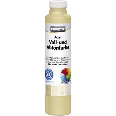 Primaster - Voll- und Abtönfarbe 750ml Sahara Matt Acryl Dispersionsfarbe Image