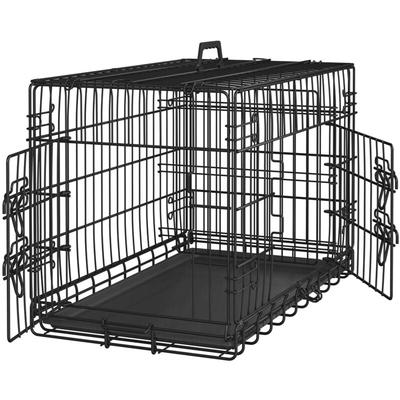 Yaheetech - Hundekäfig 75 x 44 x 50 cm klappbar mit Trennwand, 2 Türen, Hundebox für zuhause mit Image