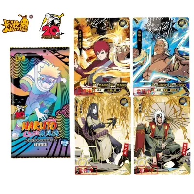 New 10packs KAYOU Naruto Card EX Version Whirlpool Naruto SP Uchiha Madara BP MR Card Collection