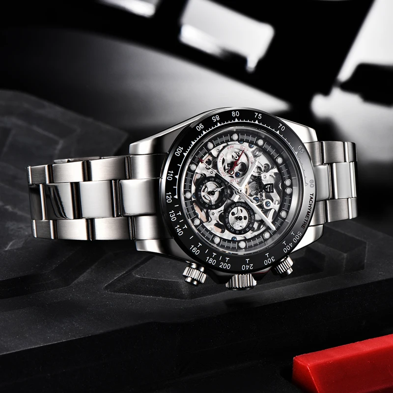 PAGANI DESIGN Herren-Mechanische Uhren Automatikuhr Herren 2026 Top-Marke Luxus Edelstahl Saphir Sport Relogio Masculino Image