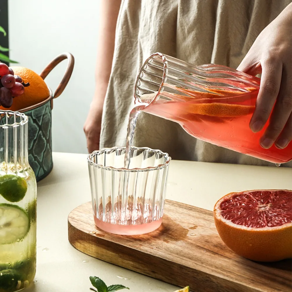 1 Satz Nachttisch-Wasser karaffe Glas Set Nacht karaffe mit Becher glas Image