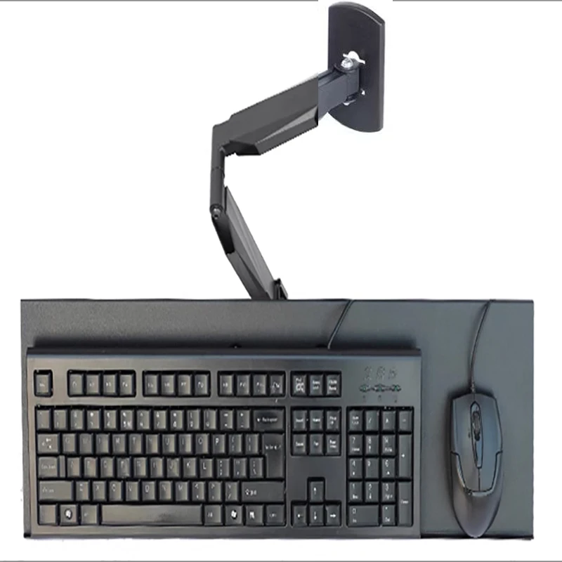 Wh01 Wand halterung Tastatur halterung 2 in 1 Monitor Tastatur halter Arm Image
