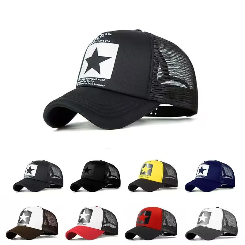 Mode Sommer Baseball Kappe Snapback Mesh Trucker Hüte Hip Hop Caps Coole Männer Caps Weibliche Outdoor Casual Sonnenhut Hohe Qualität