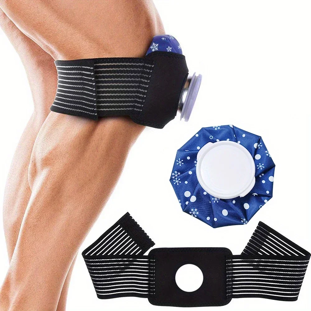 Wieder verwendbarer Eis beutel Medical Cold Pack Heißwasser beutel für Verletzungen Schmerz linderung Gesundheits wesen Heiß-und Kalt therapie Eis beutel für Kniekopf Image