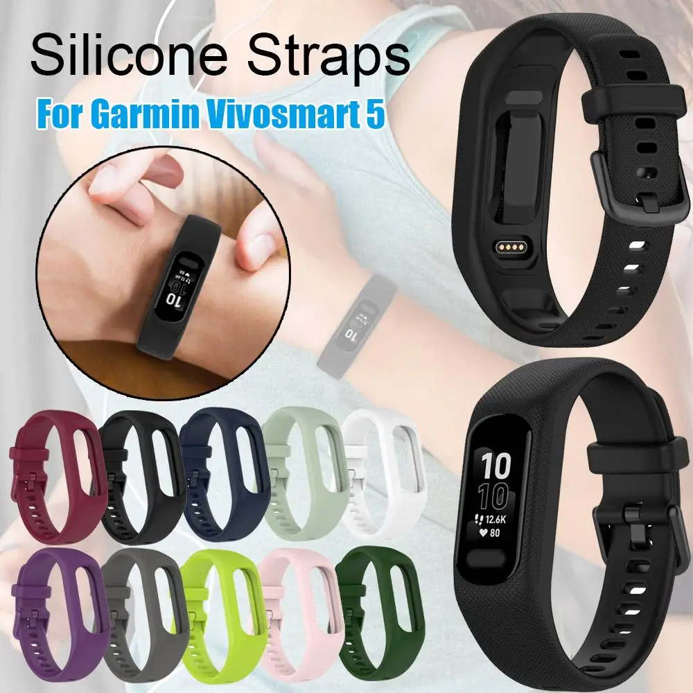 Silikon Sport bänder für Garmin Vivo smart 5 Smart Bands Uhren zubehör Ersatz Armband Image